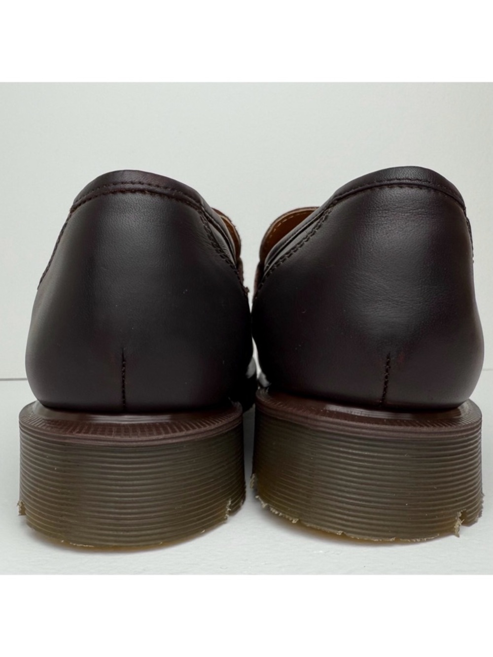 Dr. Martens Penny Loafers 8243 Vintage England Brown Leather Shoes UK 7.5 - Picture 12 of 15
